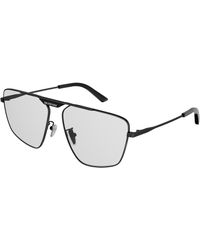 Balenciaga - Bb0246Sa 004 Sunglasses Metal Geometric Normal - Lyst