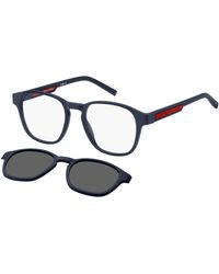 Tommy Hilfiger - Th 2085/Cs Fll/M9 Optical Frames Bio Polyamide Squared Polarized Clip-On - Lyst