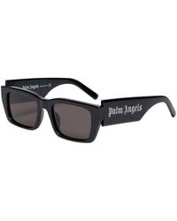 Palm Angels - Peri006 Palm 1007 Sunglasses Acetate Squared Normal - Lyst