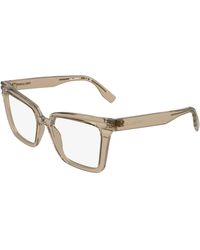 KARL LAGERFELD - Kl6240 720 Optical Frames Acetate Squared Normal - Lyst