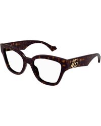 Gucci - Gg1424O 002 Optical Frames Acetate Geometric - Lyst