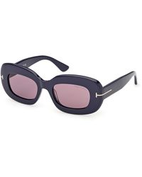 Tom Ford - Ft1345 Islay-02 90Y Sunglasses Acetate Squared Normal - Lyst
