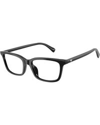 Emporio Armani - Ea3290U 5017 Optical Frames Acetate Transparent Cat Eye Normal - Lyst