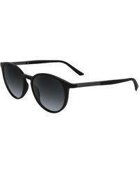 Calvin Klein - Ck24539S 001 Sunglasses Bio-Inject Round Normal Shaded - Lyst