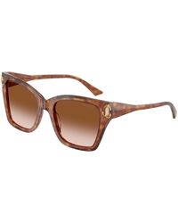 Jimmy Choo - Jc5012 511413 Sunglasses Acetate Squared Normal Nuanced - Lyst
