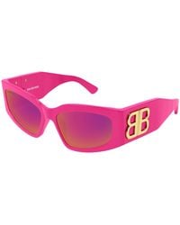 Balenciaga - Bb0321S 011 Sunglasses Acetate Cat Eye - Lyst