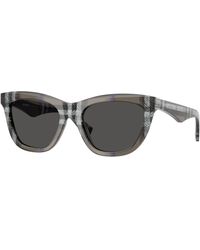Burberry - Be4435 414787 Sunglasses Acetate Cat Eye Normal - Lyst