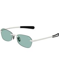 Moncler - Me4017 Orris 100482 Sunglasses Metal Geometric Normal - Lyst
