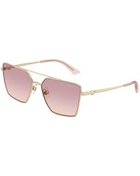 Jimmy Choo - Jc4016Hb 300668 Sunglasses Metal Squared Normal Shaded - Lyst