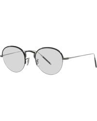 Oliver Peoples - Ov1290T Tk-6 5076 Optical Frames Titanium Round Normal - Lyst