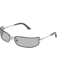 Jimmy Choo - Jc4024B 300287 Sunglasses Metal Squared Normal - Lyst