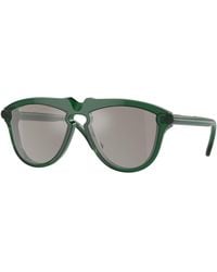 Burberry - Be4417U 41046G Sunglasses Acetate Pilot Mirrored - Lyst