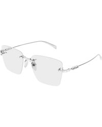 Gucci - Gg1938O 002 Optical Frames Metal Transparent Squared - Lyst