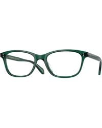 Oliver Peoples - Ov5224 Ashton 1763 Optical Frames Acetate Transparent Squared Normal - Lyst