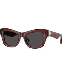 Burberry - Be4442U 412887 Sunglasses Acetate Cat Eye Normal - Lyst