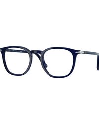Persol - Po3318V 181 Optical Frames Acetate Transparent Pantos Normal - Lyst