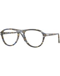 Persol - Po3371V Lynn 1222 Optical Frames Acetate Pilot Normal - Lyst