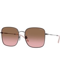 Vogue Eyewear - Vo4327Sd 514914 Sunglasses Metal Squared Normal Shaded - Lyst