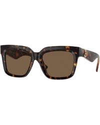 Burberry - Be4419 300273 Sunglasses Acetate Squared Normal - Lyst