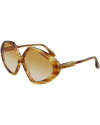 Victoria Beckham - Vb614S 222 Sunglasses Plastic Geometric Shaded - Lyst