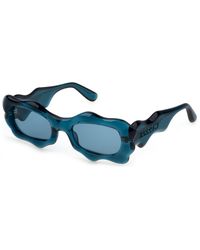 Barrow - Sba005 Liquid 892 Sunglasses Acetate Squared Normal - Lyst
