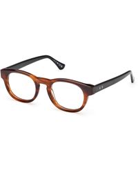 Web - We5465 047 Optical Frames Acetate Round Normal - Lyst