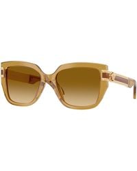 Versace - Ve4517U 53472L Sunglasses Acetate Squared Normal Nuanced - Lyst