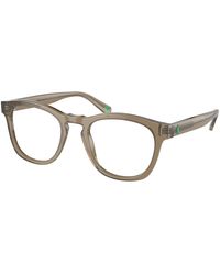 Polo Ralph Lauren - Ph2258 L6085 Optical Frames Acetate Pantos - Lyst