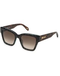 Just Cavalli - Sjc197 0V34 Sunglasses Acetate Squared Normal Nuanced - Lyst