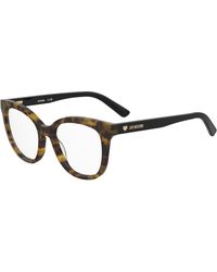 Moschino - Mol654 086 Optical Frames Acetate Round Normal - Lyst