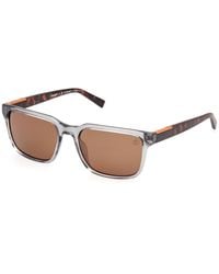 Timberland - Tb00008 20H Sunglasses Injected Squared Polarized - Lyst