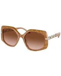 Michael Kors - Mk2177 Cheyenne 39153B Sunglasses Acetate Geometric Normal Shaded - Lyst