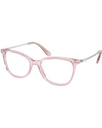 Swarovski - Sk2010 3001 Optical Frames Acetate Squared Normal - Lyst