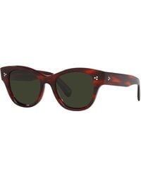 Oliver Peoples - Ov5490Su Eadie 1725P1 Sunglasses Acetate G15 Pillow Polarized - Lyst