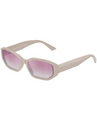 Jimmy Choo - Jc5021Bu 503358 Sunglasses Acetate Round Normal Shaded - Lyst