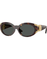 Versace - Ve4503U 108/87 Sunglasses Injected Round Normal - Lyst