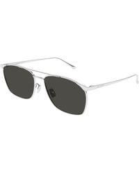 Saint Laurent - Sl 796 Vincent 002 Sunglasses Metal Pilot - Lyst