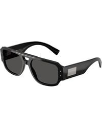 Dolce & Gabbana - Dg4482 501/87 Sunglasses Acetate Pilot Normal - Lyst