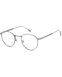 David Beckham - Db 1147 R81 Optical Frames Titanium Round - Lyst