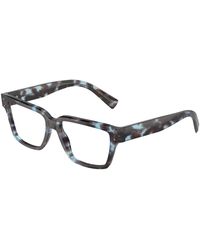 Dolce & Gabbana - Dg3383 3392 Optical Frames Acetate Transparent Squared Normal - Lyst