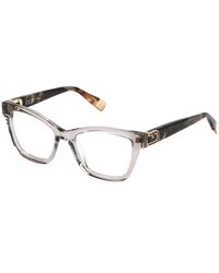 Furla - Vfu865 04G0 Optical Frames Acetate Squared - Lyst