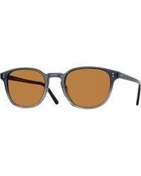 Oliver Peoples - Ov5219S Fairmont Sun 177753 Sunglasses Acetate Squared Normal - Lyst