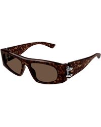 McQueen - Am0471S 002 Sunglasses Acetate Squared - Lyst