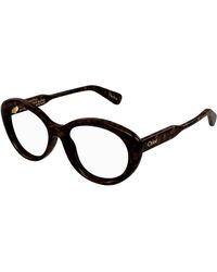 Chloé - Ch0223O 002 Optical Frames Acetate Transparent Cat Eye - Lyst