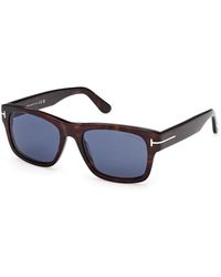 Tom Ford - Ft1303 Smith-02 52V Sunglasses Acetate Squared Normal - Lyst