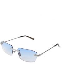 Xlab - Elba Sunglasses Metal Light Squared Normal Shaded - Lyst