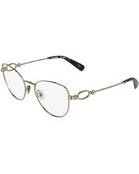 Longchamp - Lo2180 040 Optical Frames Metal Butterfly Normal - Lyst