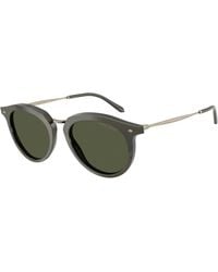 Giorgio Armani - Ar6191 646852 Sunglasses Metal Pantos Normal - Lyst