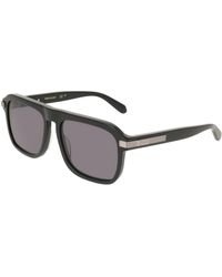 Ferragamo - Sf2087S 001 Sunglasses Acetate Squared Normal - Lyst