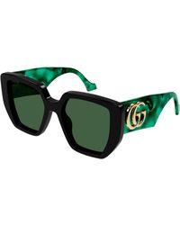 Gucci - Gg0956S 001 Sunglasses Acetate Squared Normal - Lyst